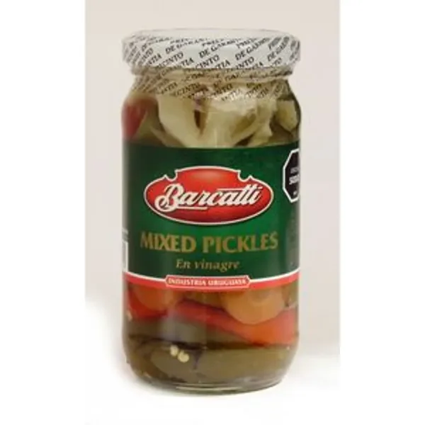Pickles Barcatti Mixed Frasco 318 cc