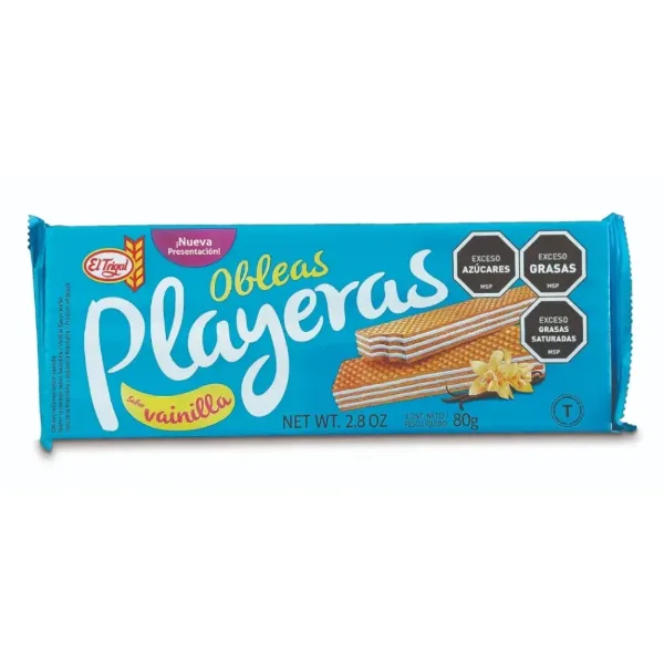 Obleas Playeras vainilla 80 g