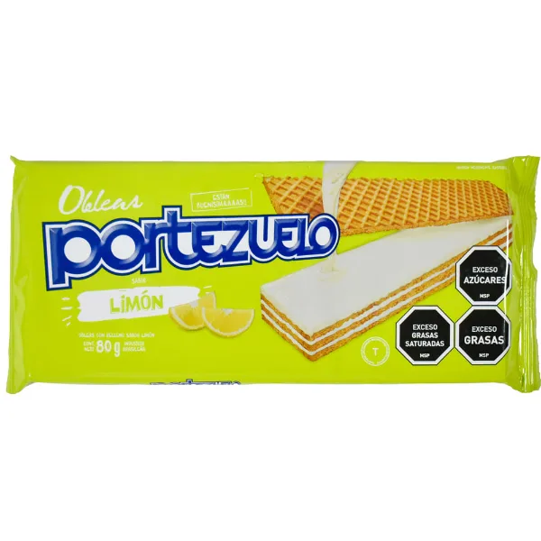 Oblea Portezuelo Limón 80 g
