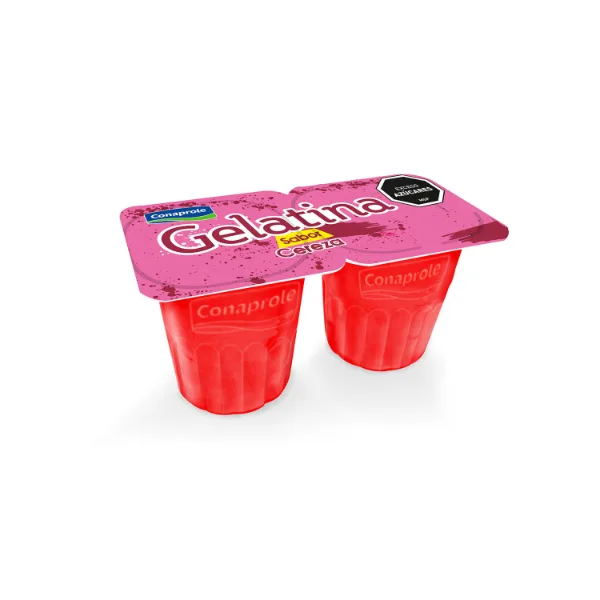 Gelatina cereza Conaprole 208 g 2 un.