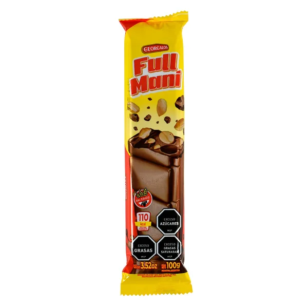 Chocolate Georgalos full maní 100 g