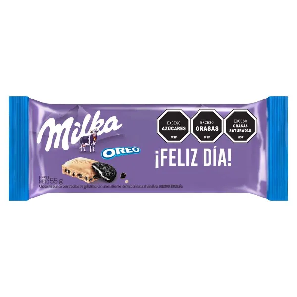 Tableta Milka Oreo Blanco 55 g