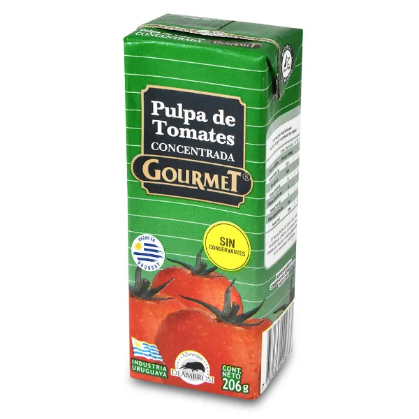 Pulpa de tomate Gourmet 206 g