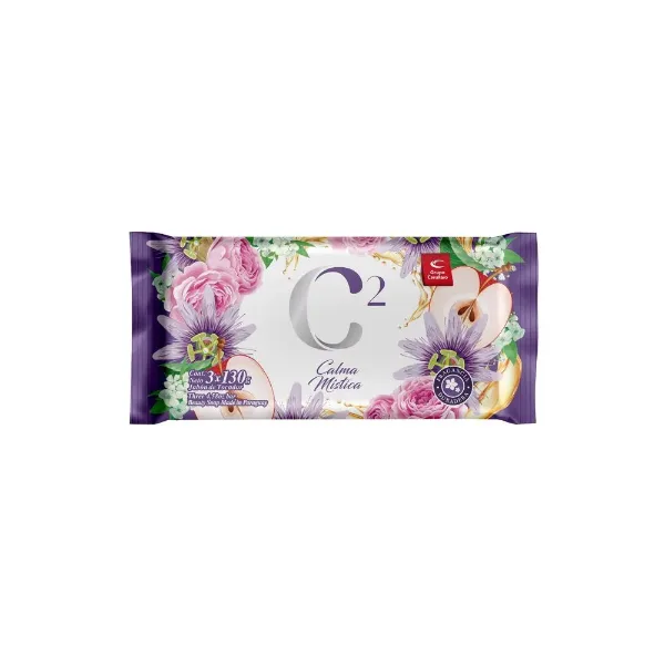 Jabon Cavallaro de Tocador c2 Calma Mistica Tripack Pa 390 g