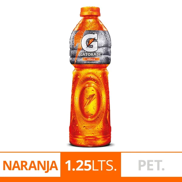 Bebida Gatorade Naranja 1,25 l