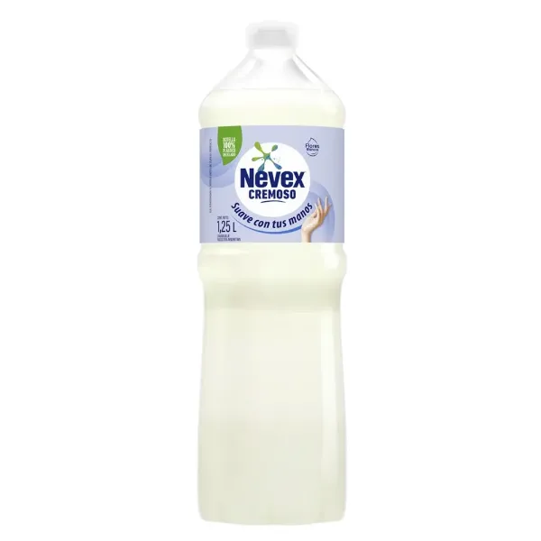 Detergente Nevex Cremoso Flores Blancas 1,25 l