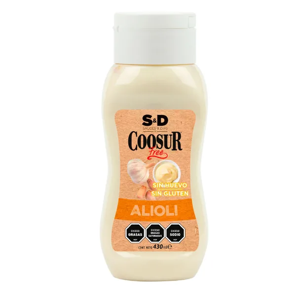 Salsa alioli Coosur 430 cc