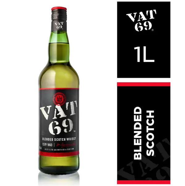 Whisky Escocés Vat 69 1 l