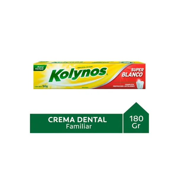 Crema Dental Kolynos Super Blanco 180 g
