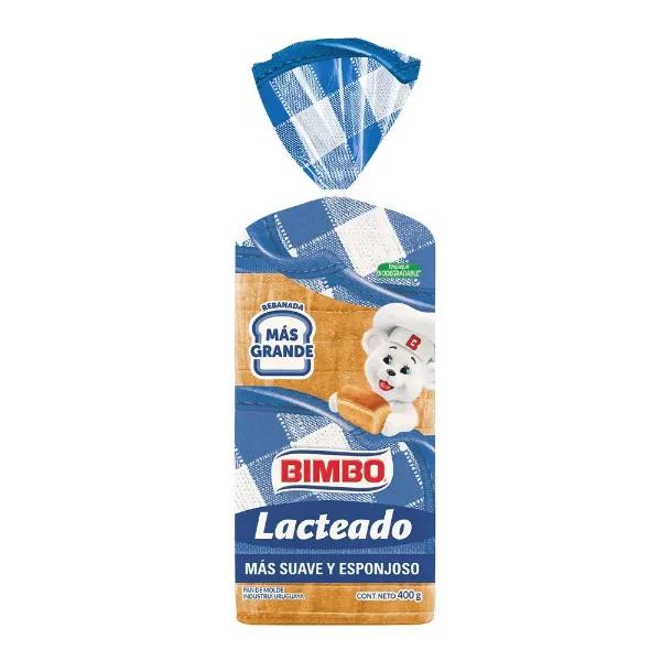 Pan Bimbo Lacteado Mediano 360 g