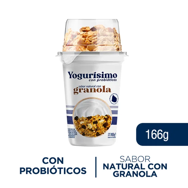 Yogurísimo Capuchón Granola 165 g