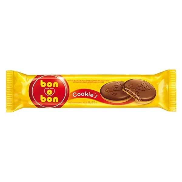 Galleta Bon o Bon Rellena Leche 95 g