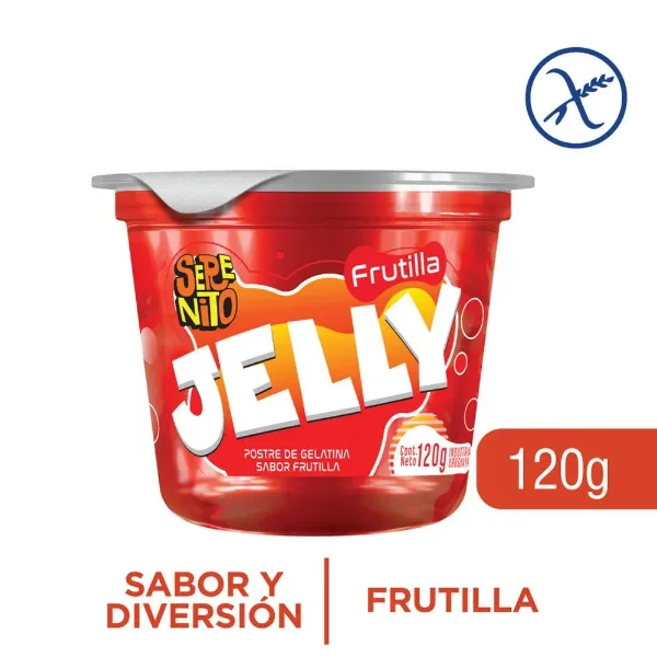 Gelatina Serenito Frutilla 120 g