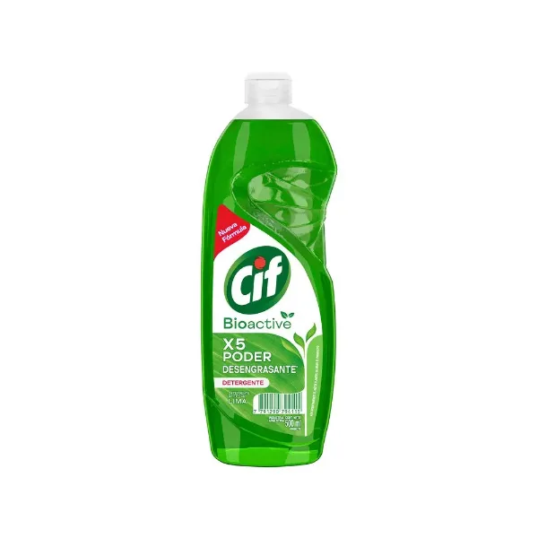 Deter Cif Active Gel Core Limon Verde 500 ml
