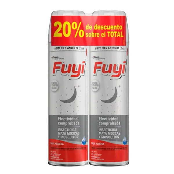 Insecticida Fuyi Aerosol Mmm Twin 2un 360 ml