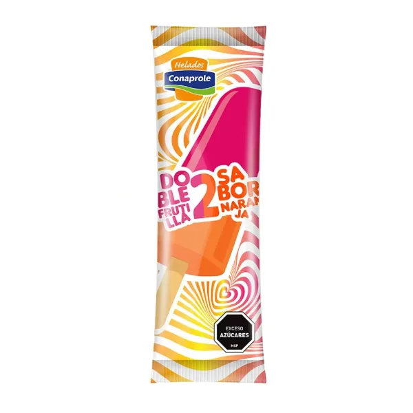 Helado Conaprole Agua Frutilla-Naranja Palito 60 ml