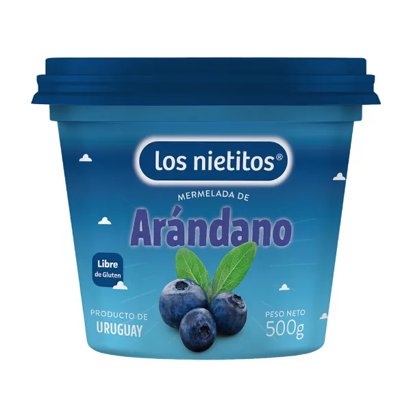 Mermelada arándanos Los Nietitos 500 g