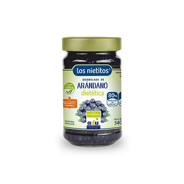 Mermelada Los Nietitos 0% Azucar Arandanos 340 g