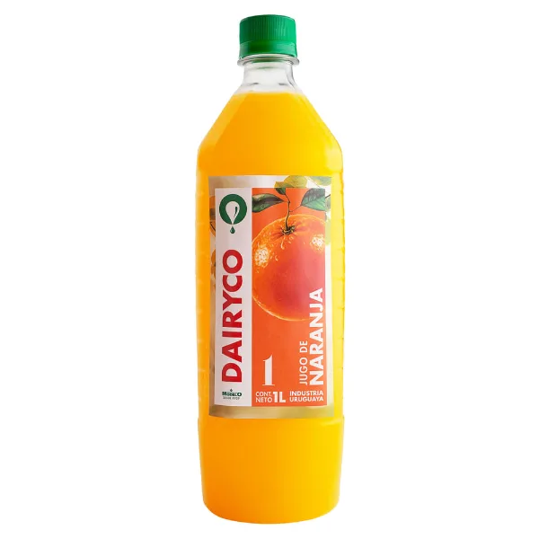 Jugo de naranja Dairyco botella 1 l