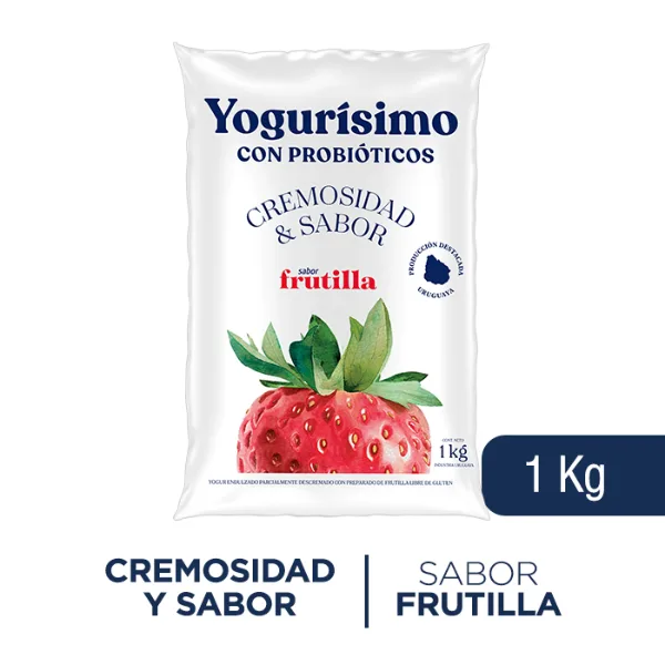 Yogur Yogurísimo Selección Frutilla 1 kg