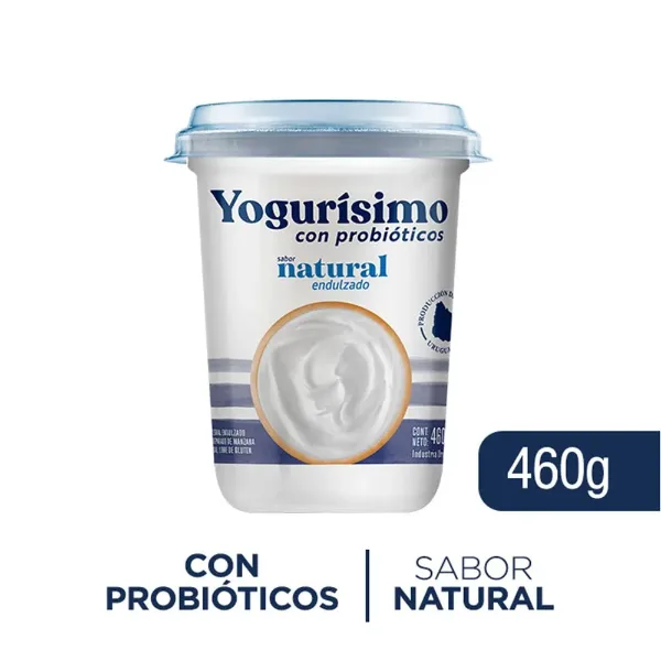Yogur Yogurisimo Integral Natural Pote 460 g