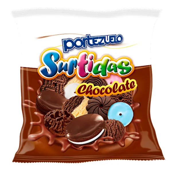 Galletitas Surtidas Portezuelo Chocolate 350 g