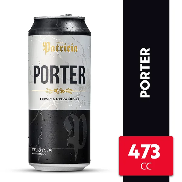 Cerveza Patricia Porter 473 ml