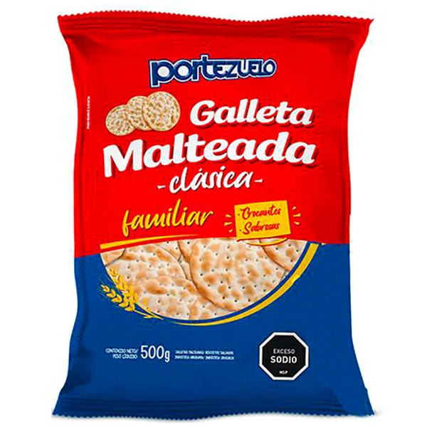 Galleta Portezuelo malteada 500 g