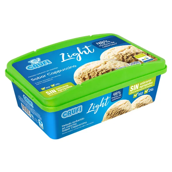 Helado diet capuccino Crufi 1 l