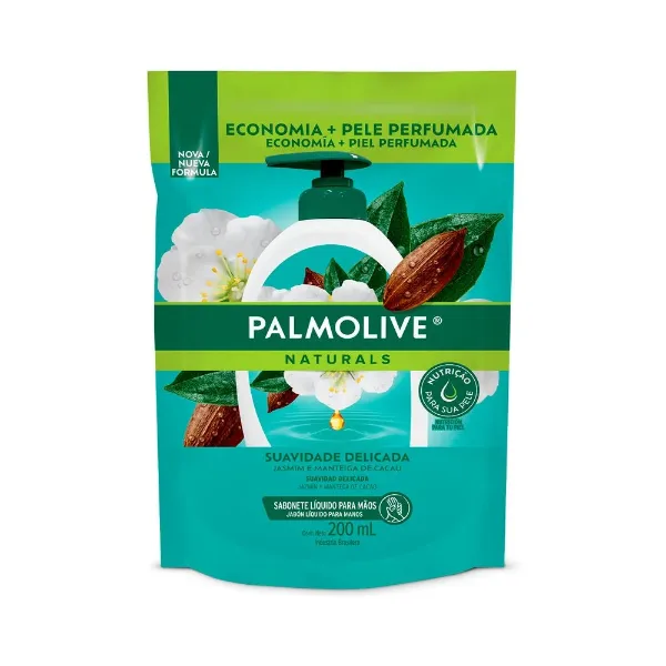 Jabon Liquido Palmolive Naturals Jazmin y Manteca Cacao 200 ml