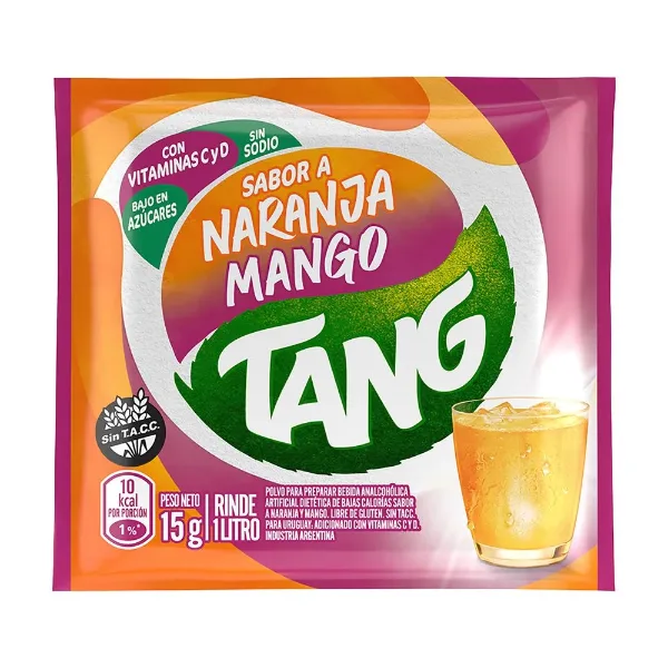 Jugo Tang en Polvo Naranja Mango 18 g