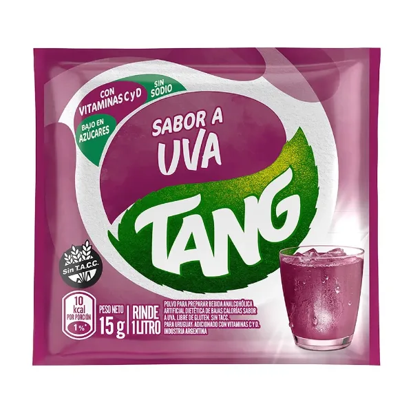 Jugo Tang en Polvo Uva 18 g
