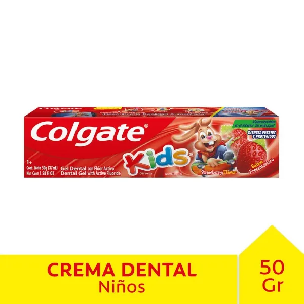 Crema Colgate Kids Fresa 50 g