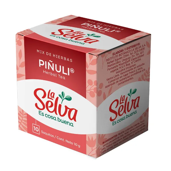 Té La Selva piñuli 20 g 10 un.