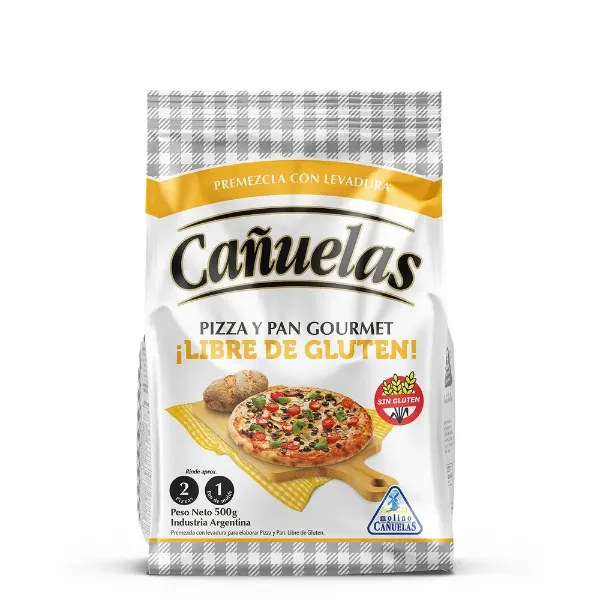 Premezcla Cañuelas Pizza Pan sin Tacc 450 g