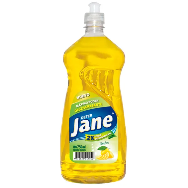 Detergente Deter Jane limón 750 ml