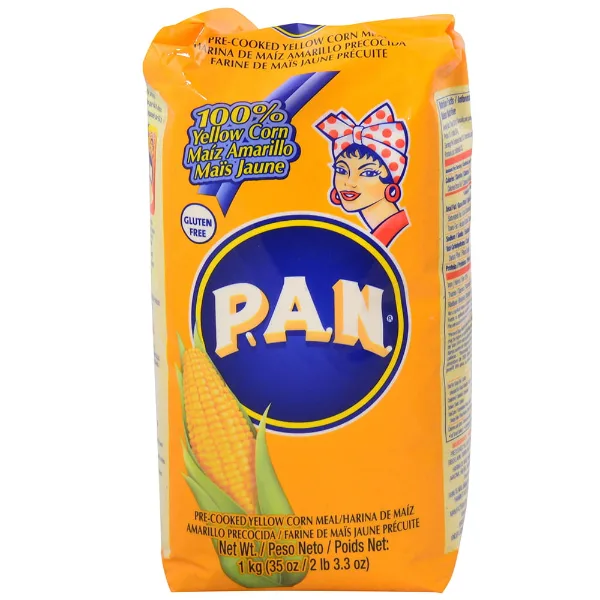 Harina de maíz amarillo P.A.N. precocida 1 kg