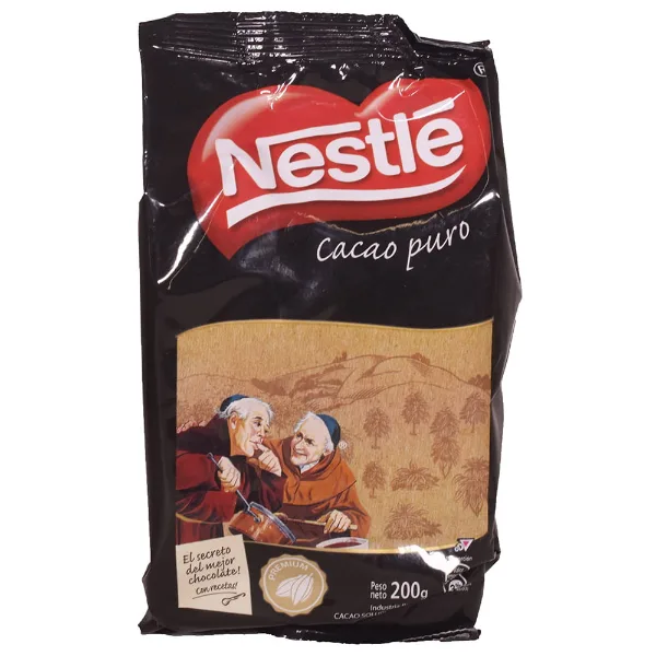 Cacao en polvo puro Nestlé 200 g