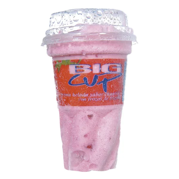 Helado Crufi big cup frutal 185 ml
