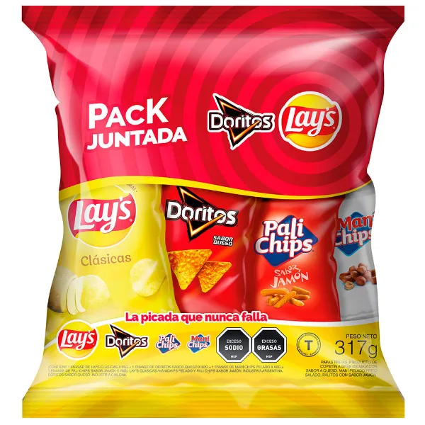Pack Juntada Lay's 317 g