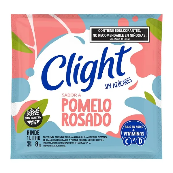 Jugo Clight en Polvo Pomelo Rosado 8 g