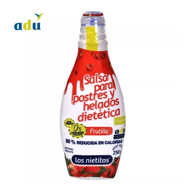 Salsa Los Nietitos 0% Frutilla 250 cc