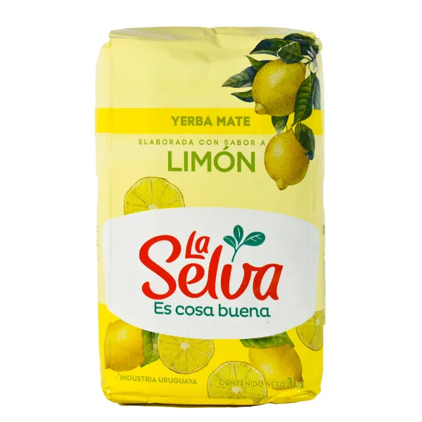 Yerba La Selva Sabor Limón 1 kg