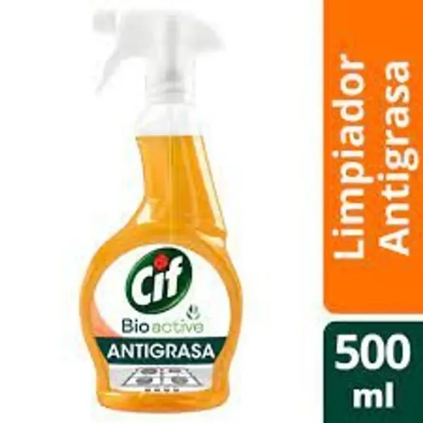 Limpiador Cif Antigrasa Gatillo Biodegradable 500 ml