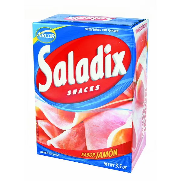 Galletita snack Saladix jamón
