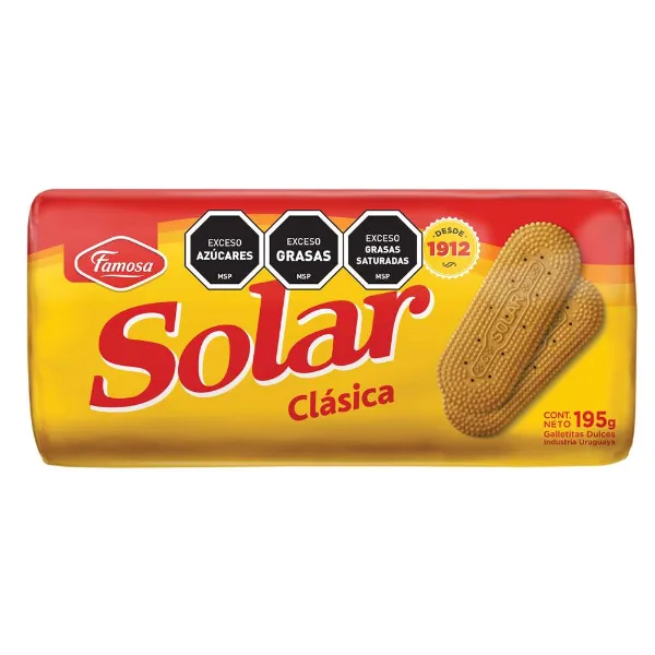 Galletita Solar Famosa 195 g