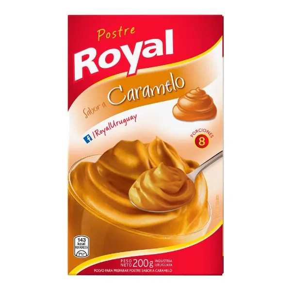 Postre Caramelo Royal 8 Porciones 200 g