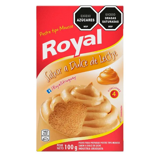 Mousse Royal Dulce de Leche 100 g