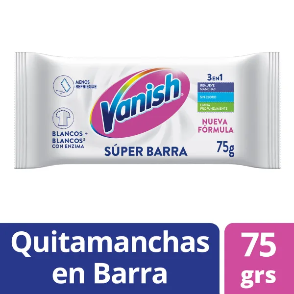 Jabón en Barra Vanish White 75 g