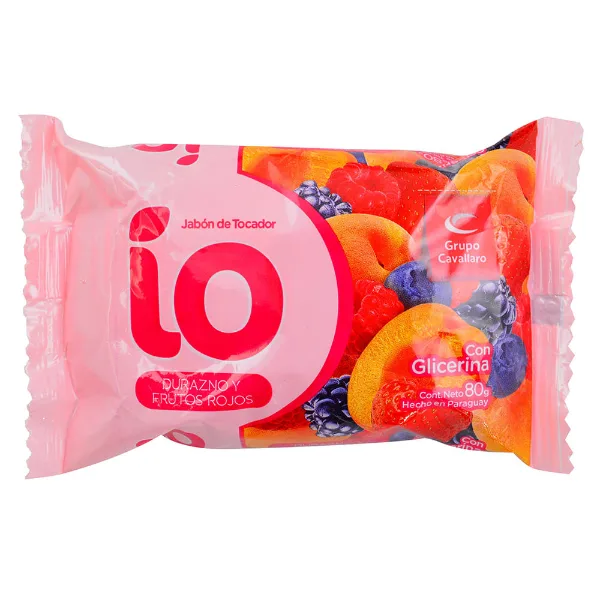 Jabón de Tocador Io Rojo 80 g